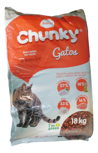 Chunky Gatos18 Kg