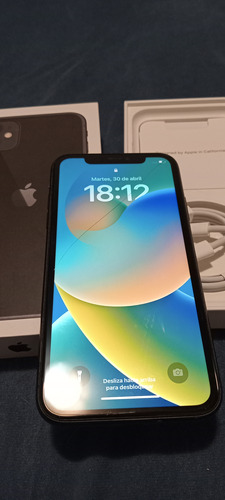 iPhone 11 Muy Buen Estado Con Cable, Caja, Bateria Al 87%