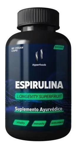 Espirulina  - Frasco X 90 Cápsulas X 500 Mg