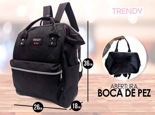 Imagen 3 de 10 de Mochila Cartera Tachas Lady Urbana Eco Cuero Mujer Colores