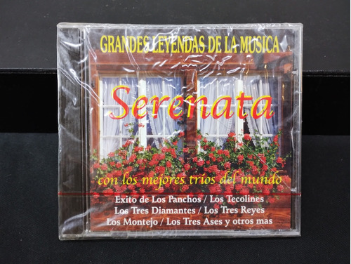 Cd Serenata Con Los Mejores Tríos Del Mundo 2002 Original