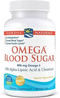 Alpha Lipoic /omega Blood Sugar / Nordic / 60 Capsulas