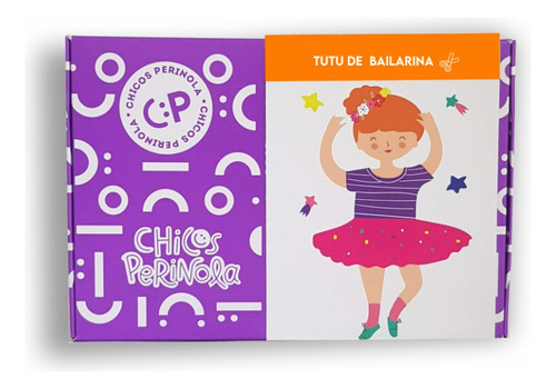 Kit Hago Mi Tutu De Bailarina Juego Didáctico Arte Infantil