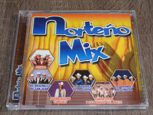 Norteño Mix, Varios Artistas, Max Music 2002, Cd Nuevo!!! (Usado)