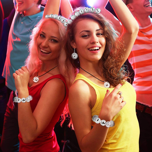 Accesorios De Bola De Discoteca, Disfraz De Discoteca De Los