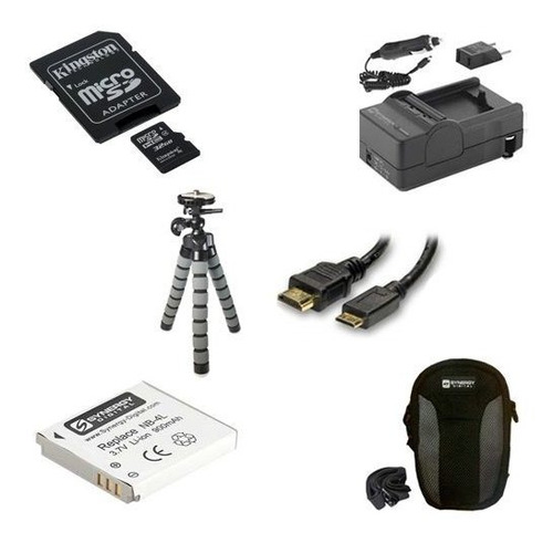 Canon Vixia Videocámara Mini Kit De Accesorios Incluye: Sdnb