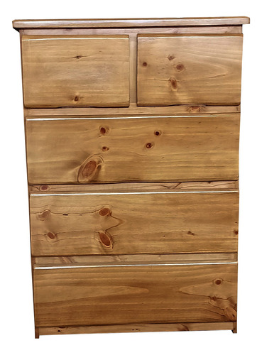 Comoda Alta ,madera Pino, Modelo A-80