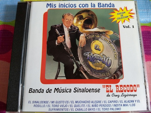 Banda El Recodo Cd Mis Inicios Con La Banda Vol.1