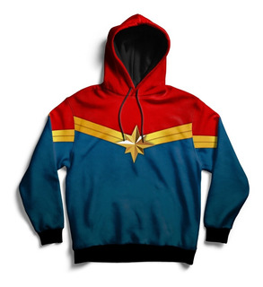 sudadera capitana marvel disney