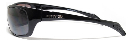 Anteojo Lente De Sol Rusty Husy Gtía Original Nuevos Envolvente Sblk/s10 Gris Negro Brillo -