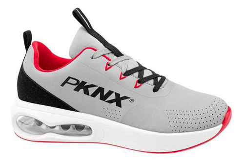 Tenis Caminar Prokennex 27wa Gris Con Negro Para Hombre