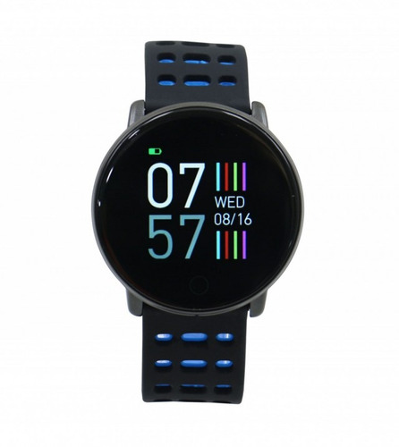 Imagen 1 de 3 de Reloj Para Hombre Smartwatch Midi Fitness Para Celular Negro