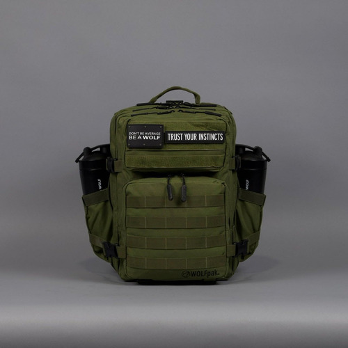Wolfpak Mochila 25 L Verde Atlético Para Deportes