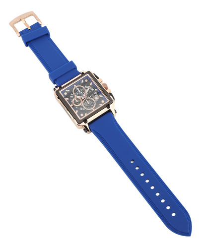 Reloj De Pulsera De Cuarzo Para Hombre Con Correa De Silicon