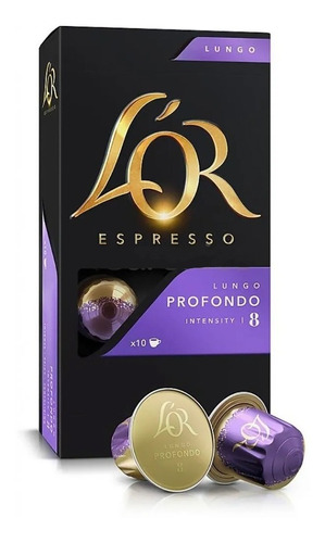 Capsulas Cafe Compatibles Nespresso Lor L'or  X10 U