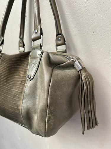 Cartera Verde Lazaro Cuero Verde (Usado)