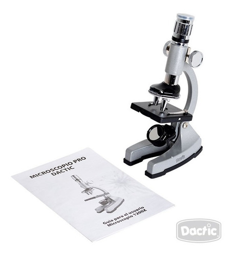Imagen 4 de 4 de Microscopio 900x Escolar Con Accesorios Dactic