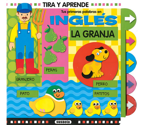 Tus Primeras Palabras En Inglãâ©s. La Granja, De Busquets, Jordi. Editorial Susaeta En Español