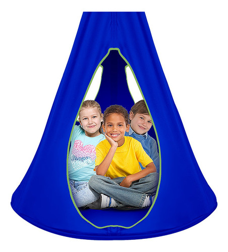 Columpio Sensorial Para Niños Sorbus 250 Lb 40 Azul