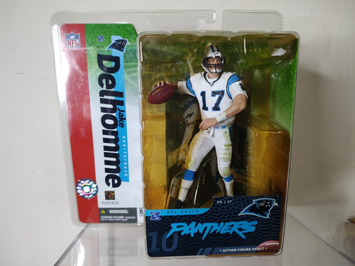 Nfl Jake Delhomme Phanters Mcfarlane Figura Original 