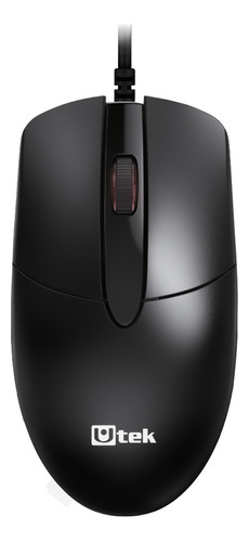 Mouse Alámbrico Usb 1200 Dpi / Con Cable Negro