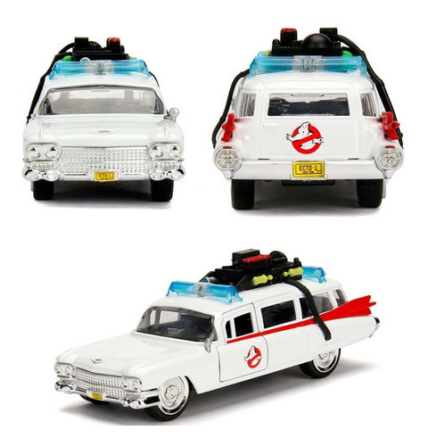 Carro Caça Fantasmas Cadillac Ghostbuster Ecto1 Esc 1/32