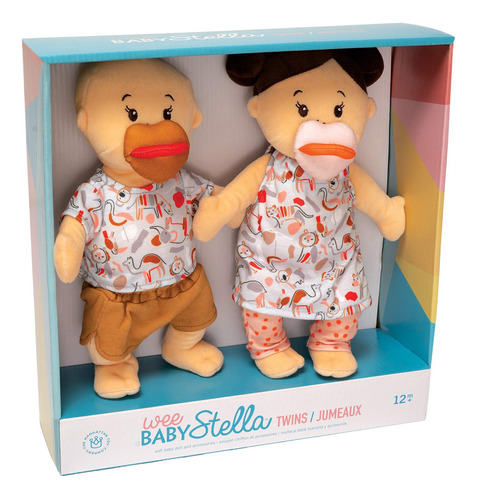 Manhattan Toy Wee Baby Stella Peach - Muñecas Gemelas De B.