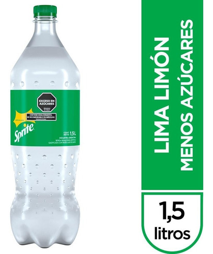 Gaseosa Sprite Lima-limón 1,5 Lt