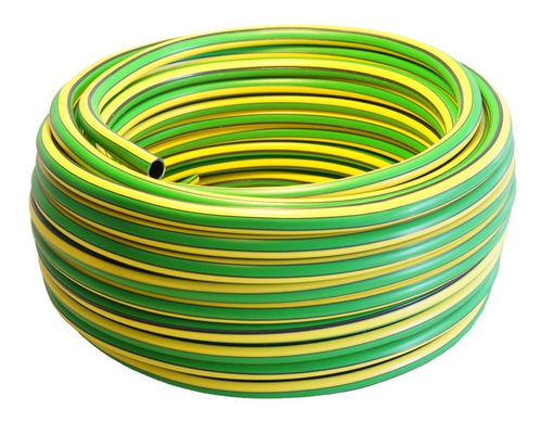 Manguera De Riego Nacional Solyon 1/2 X 15 Mts Color Verde y Amarillo