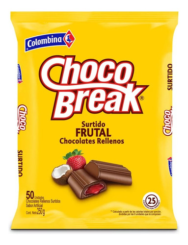 Chocolate Choco Break X 50 Und