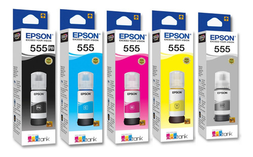 Combo Botellas Epson Ecotank T555