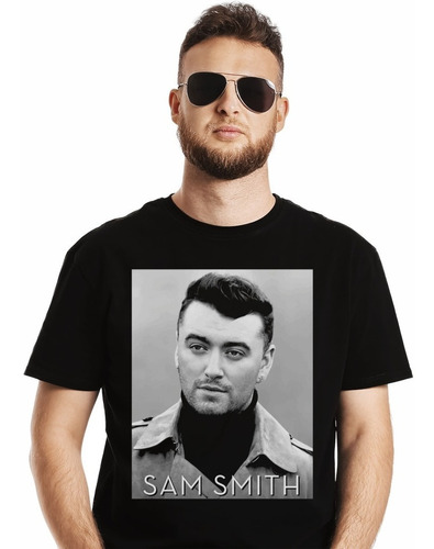 Polera Sam Smith The Biography Pop Impresión Directa