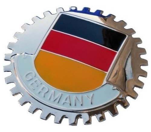 Emblema Logo  Insignia De Rejilla De Coche De Bandera Aleman