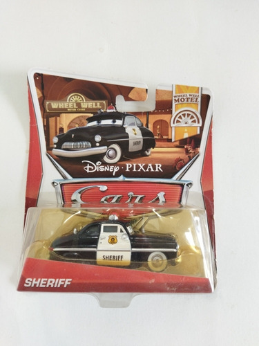 Disney Pixar Sheriff Policía Wheel Well Motel 