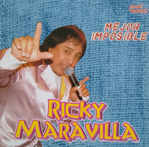 Ricki Maravilla   Mejor Imposible   Cd Original Nuevo