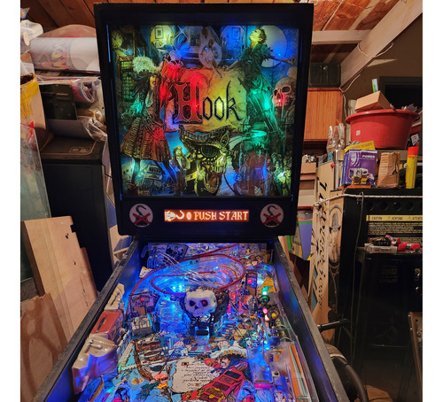 Pinball Flipper Hook Impecable!