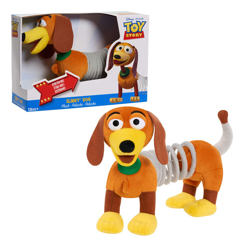 Solo Juega Disney And Pixar Toy Story Slinky Dog Plushie, Ju