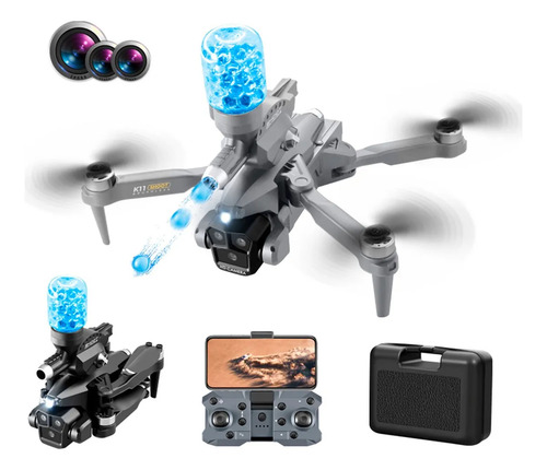 Drone Cámara 4k Disparador De Bombas Hidrogel Control Remoto