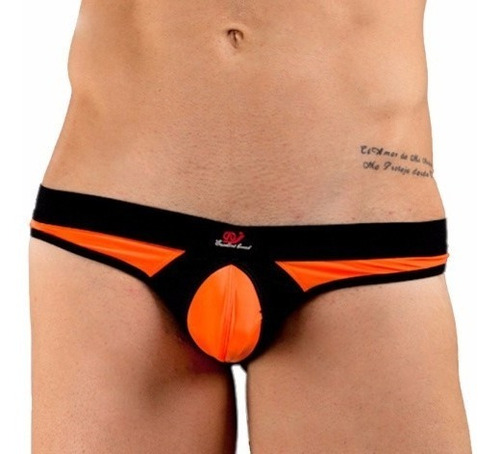 Tanga Colaless Combinada - 4 Colores - Lencería Masculina.