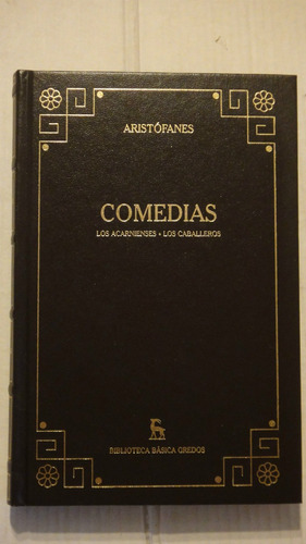 Comedias Aristófanes Biblioteca Gredos
