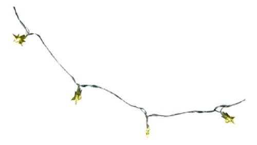 Serie Led Calida Decorativa Tipo Estrellas 4 Metros Ip20 1w