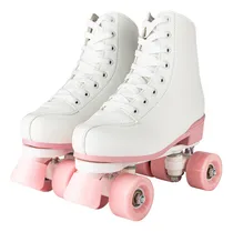 Comprar Blanco Polvo Patines Doble Ruedas Mujer Patines Niñas