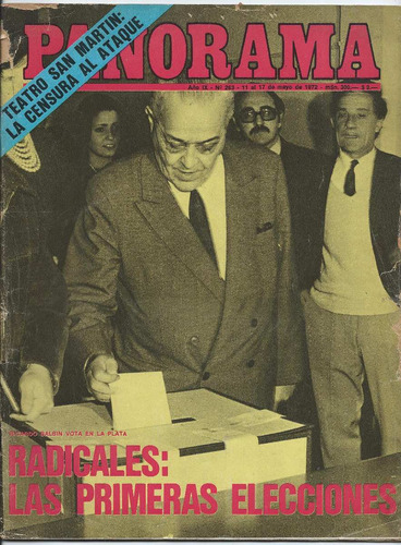 Revista Panorama 1972 Cárceles Políticas Tosco