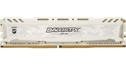 Memoria Ddr4 16gb Crucial Ballistix Sport Lt White 3200 Cp