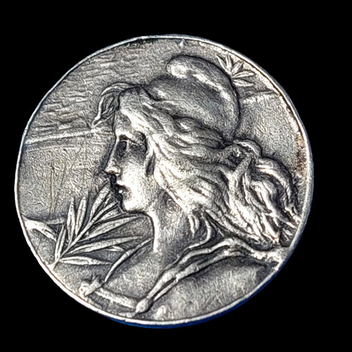 Medalla Tiro Federal Argentino Bs.as Plata 6 Gr - 1334