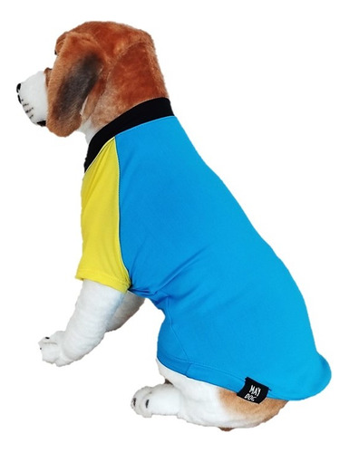 Roupa Camiseta Verão Pet C/ Proteção Uv Phucket Neon M