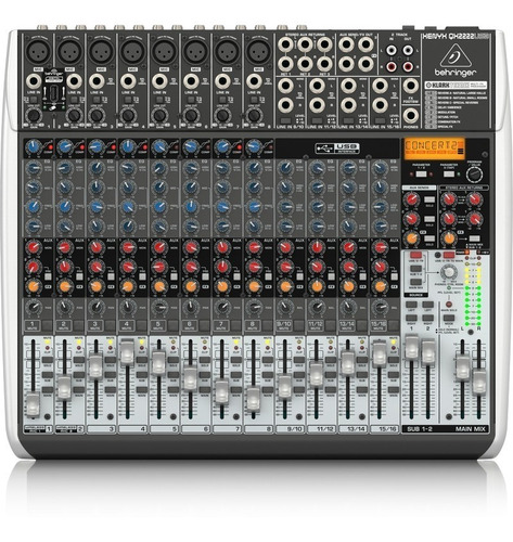 Mixer Behringer Xenyx Qx-2222 Usb Envío Gratis