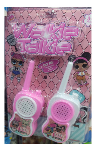 Walkie Talkies Lol Radio Transmisor. Juguete Niñas. 