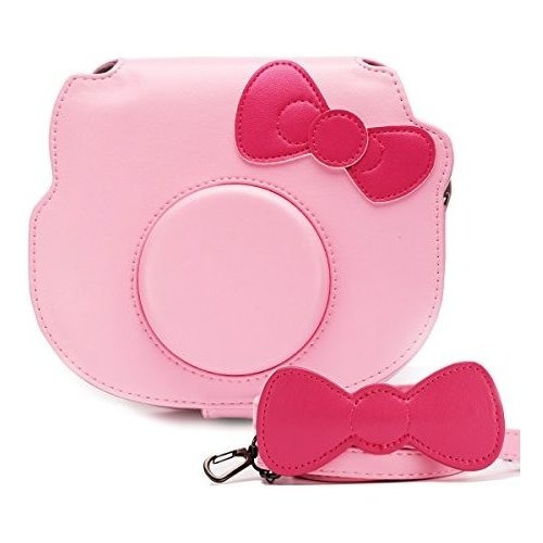 Funda Para Camara Fujifilm Instax De Color Rosado