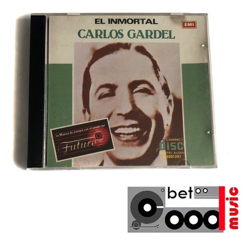 Cd Carlos Gardel - El Inmortal Carlos Gardel 